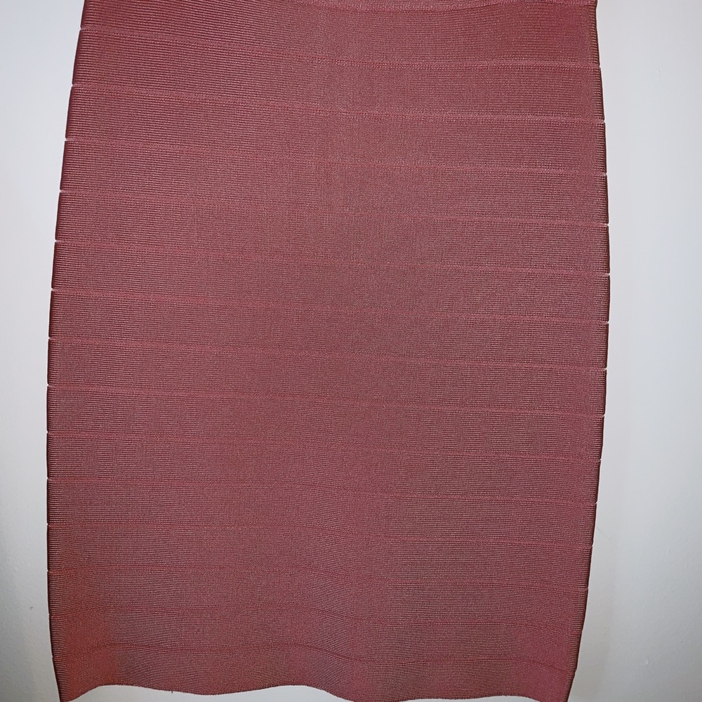 Bebe Mid-length Pink Bodycon Skirt NEVER WORN